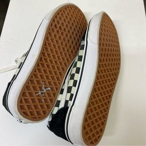 Vans SK8 Low Old School Black & White Checkered Sneakers $30